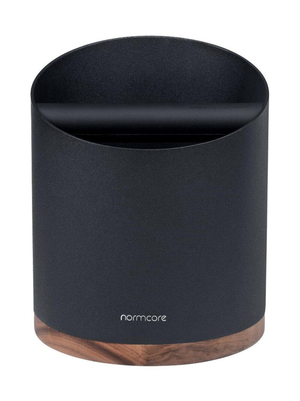 Normcore Espresso Knock Box - 1.8L Capacity, Holds 40–45 Pucks